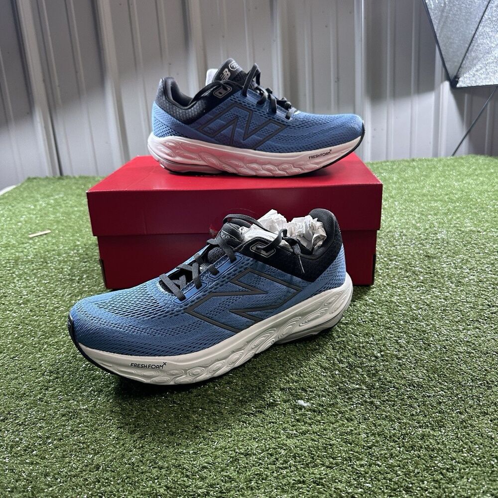New Balance Fresh Foam X 860v14 Men's 9.5 Blue Black Running Shoes New In Box